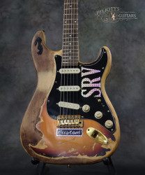 2016 FENDER STEVIE RAY VAUGHAN ‘NO-1’ TRIBUTE STRATOCASTER HEAVY RELIC