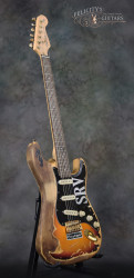 2016 FENDER STEVIE RAY VAUGHAN ‘NO-1’ TRIBUTE STRATOCASTER HEAVY RELIC