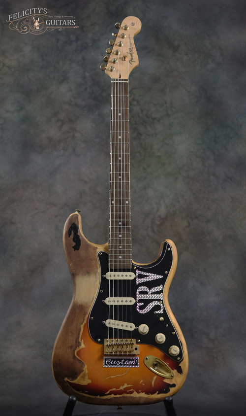 2016 FENDER STEVIE RAY VAUGHAN ‘NO-1’ TRIBUTE STRATOCASTER HEAVY RELIC