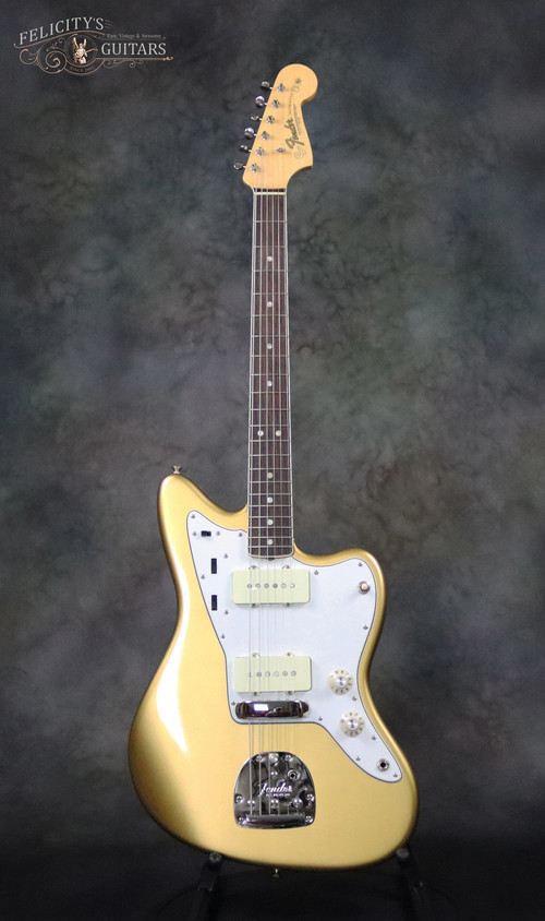 2013-Fender-Jazzmaster-AVS-'65-Aztec-Gold
