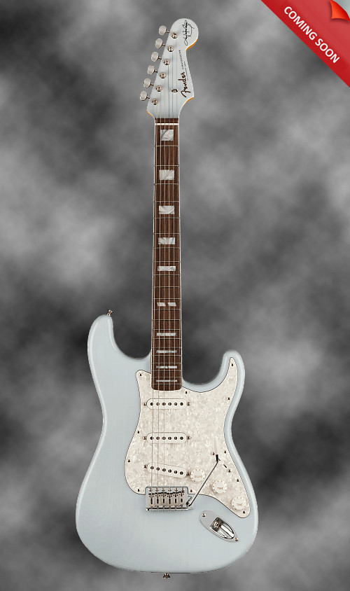 2021 FENDER ‘KENNY WAYNE SHEPHERD’ STRATOCASTER® IN FADED SONIC BLUE FINISH